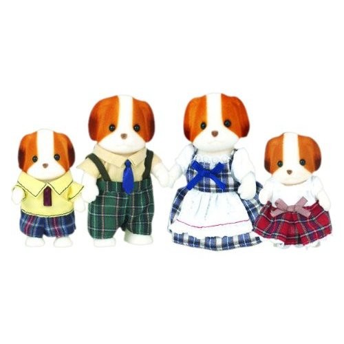 sylvanian families chiffon dog family